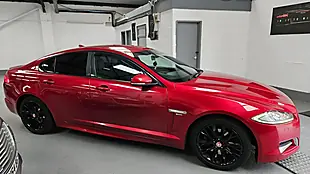 Used 2015 Jaguar Xf R-Sport Red - Interior and Exterior details 8