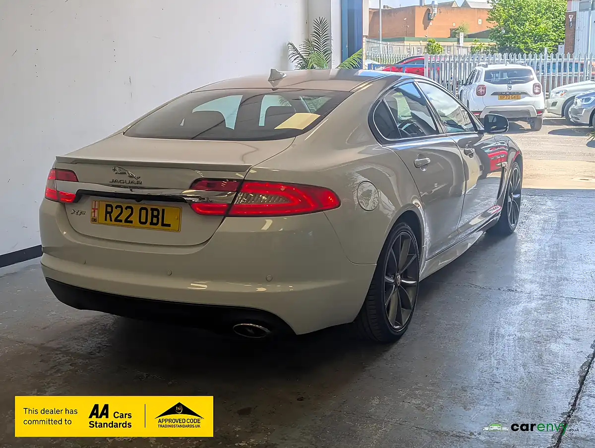 Used 2015 Jaguar Xf R-Sport White - Interior and Exterior details 11