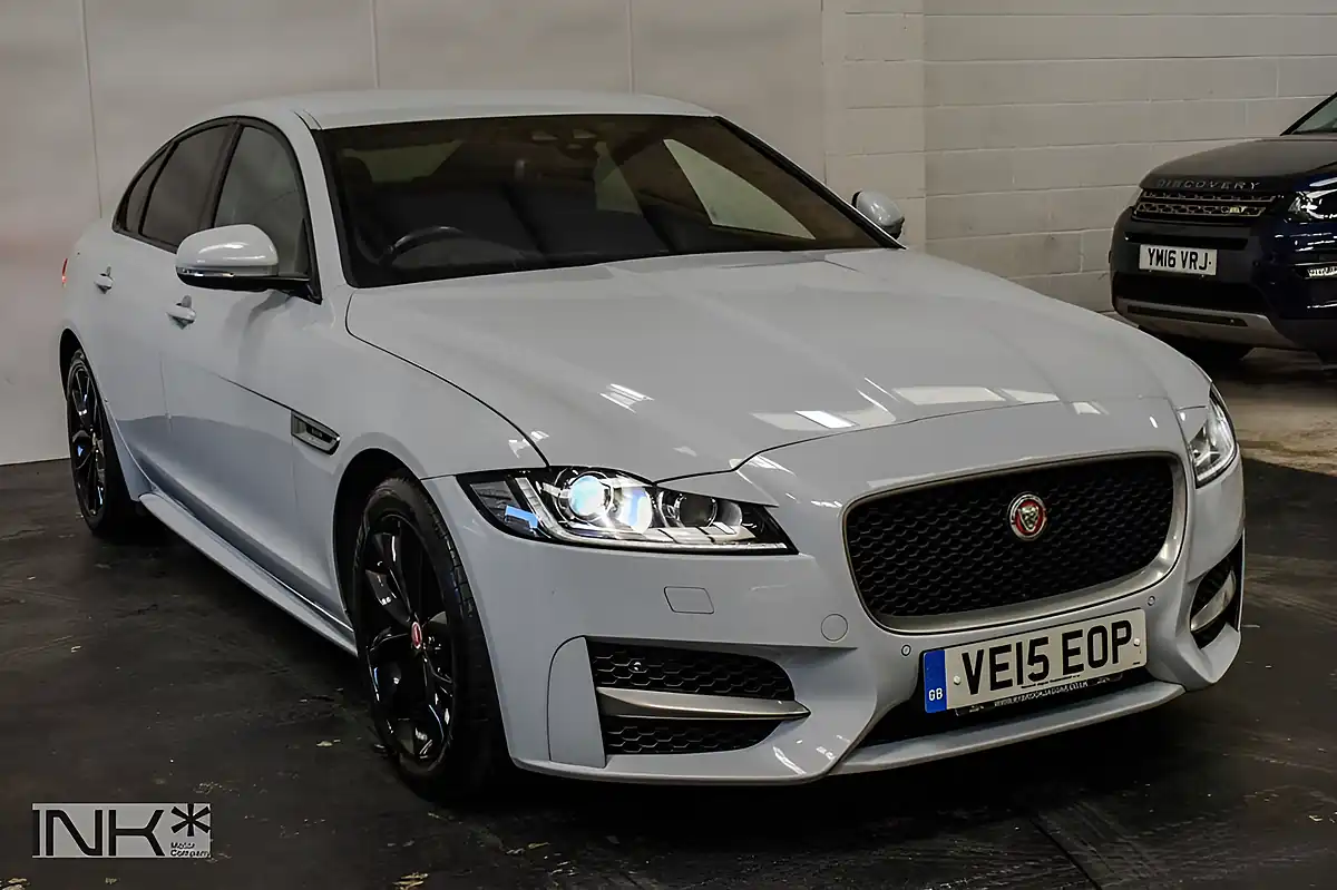 Used 2015 Jaguar Xf R-Sport White - Interior and Exterior details 4