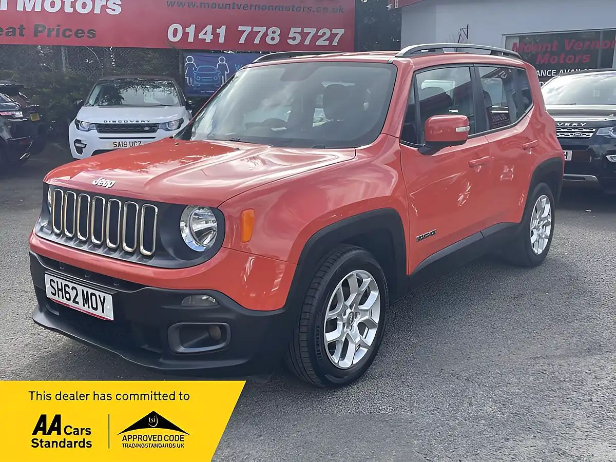 Used 2015 Jeep Renegade Longitude Orange - Front View
