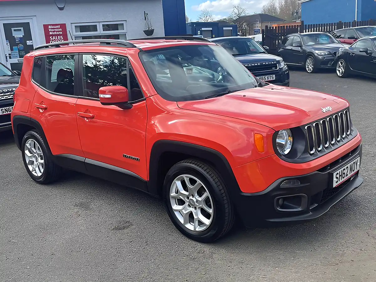 Used 2015 Jeep Renegade Longitude Orange - Interior and Exterior details 10