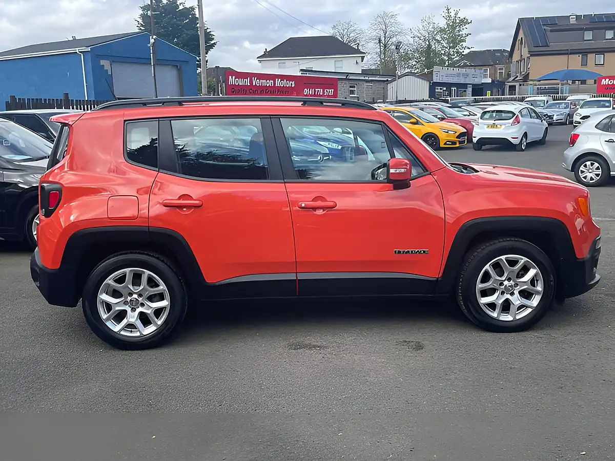 Used 2015 Jeep Renegade Longitude Orange - Interior and Exterior details 9