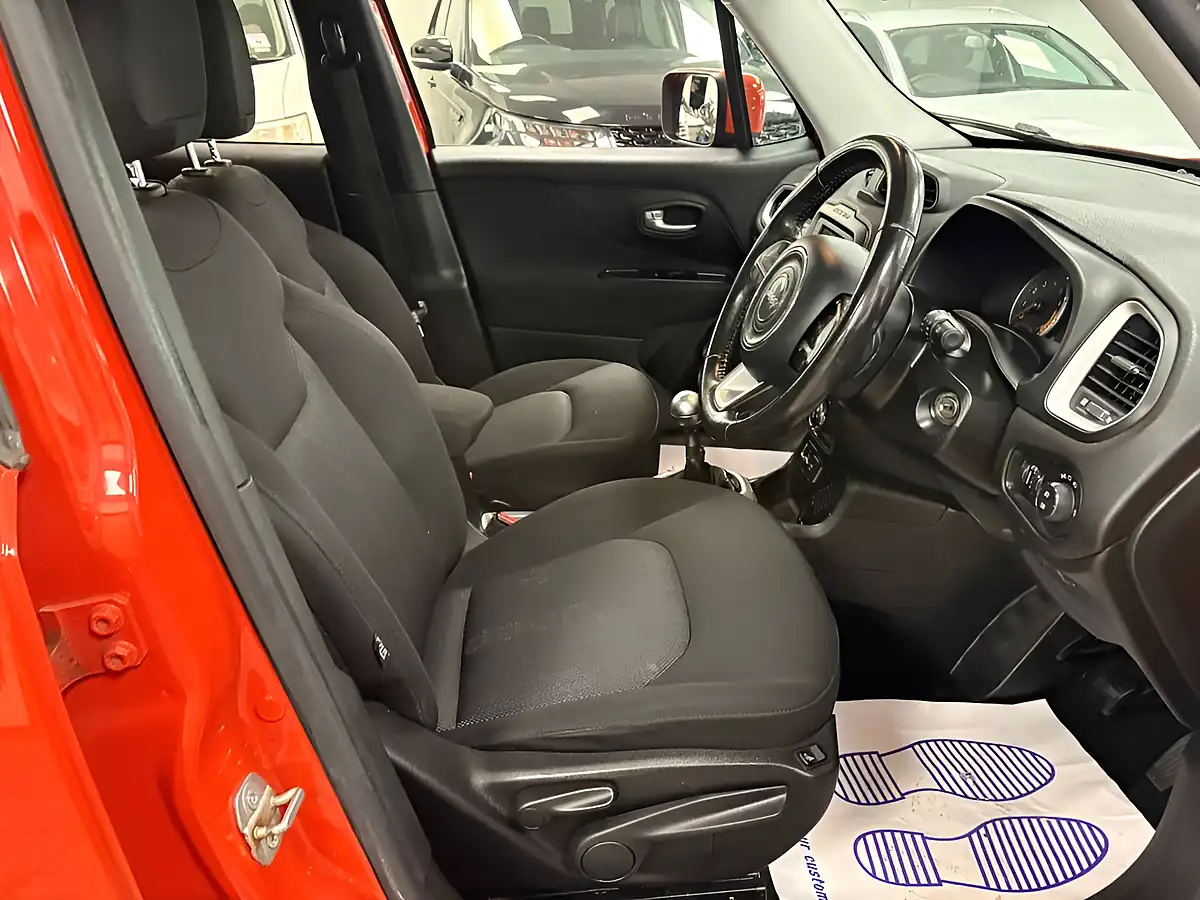 Used 2015 Jeep Renegade Longitude Orange - Interior and Exterior details 16