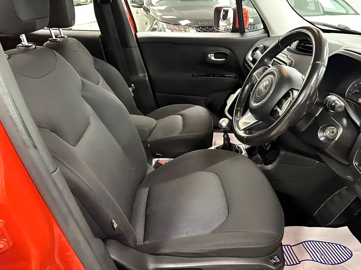 Used 2015 Jeep Renegade Longitude Orange - Interior and Exterior details 3