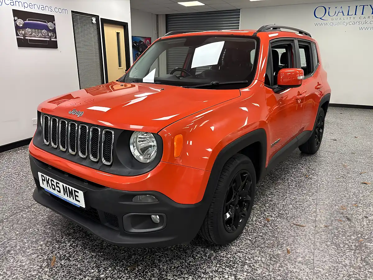 Used 2015 Jeep Renegade Longitude Orange - Interior and Exterior details 8