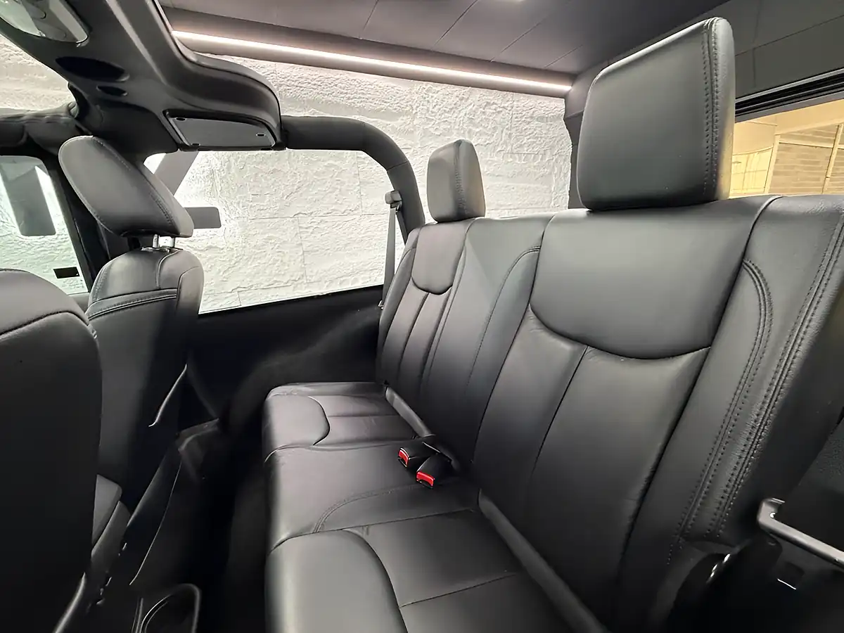 Used 2015 Jeep Wrangler Overland Black - Interior and Exterior details 11