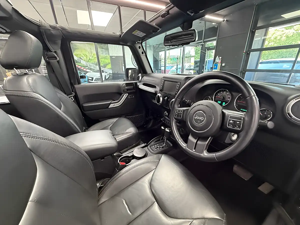 Used 2015 Jeep Wrangler Overland Black - Interior and Exterior details 19