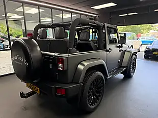 Used 2015 Jeep Wrangler Sahara Black - Interior and Exterior details 5