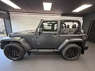 Used 2015 Jeep Wrangler Sahara Black - Interior and Exterior details 8