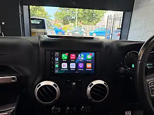 Used 2015 Jeep Wrangler Sahara Black - Interior and Exterior details 9