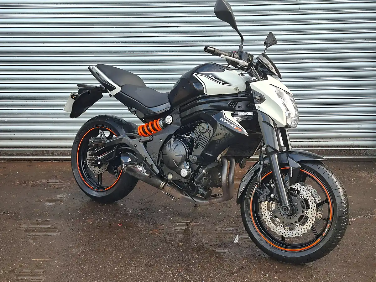 Used 2015 Kawasaki ER-6N Abs Beige - Interior and Exterior details 10