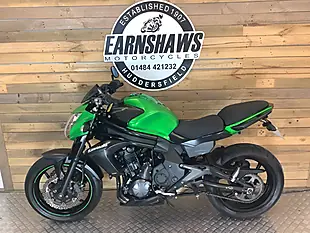 Used 2015 Kawasaki ER-6N Green - Interior and Exterior details 2