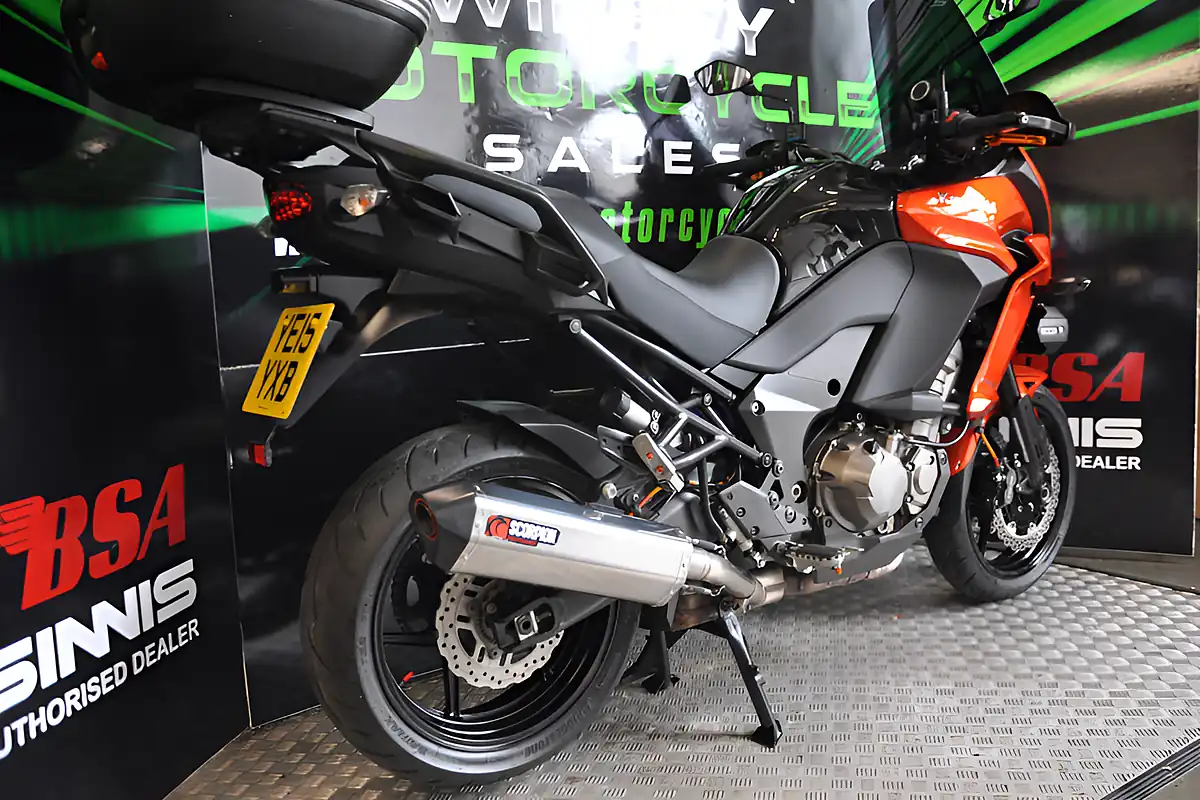 Used 2015 Kawasaki Versys 1000 Orange - Interior and Exterior details 14