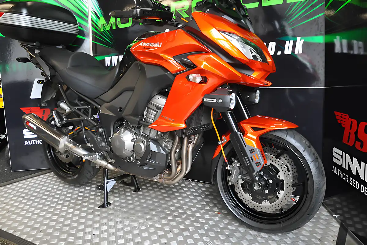 Used 2015 Kawasaki Versys 1000 Orange - Interior and Exterior details 16
