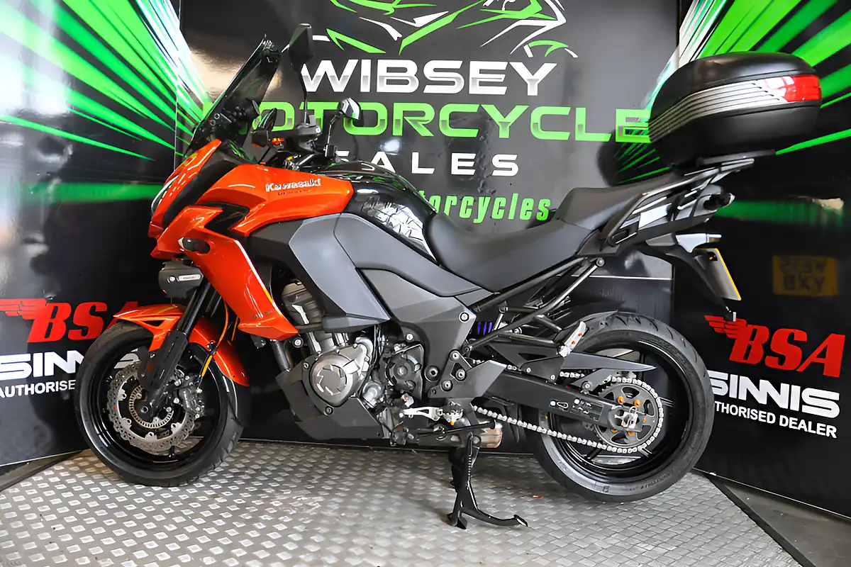 Used 2015 Kawasaki Versys 1000 Orange - Interior and Exterior details 3