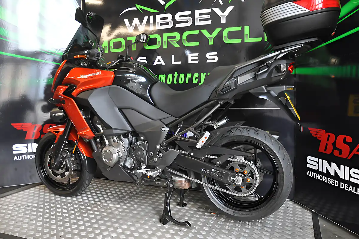 Used 2015 Kawasaki Versys 1000 Orange - Interior and Exterior details 4