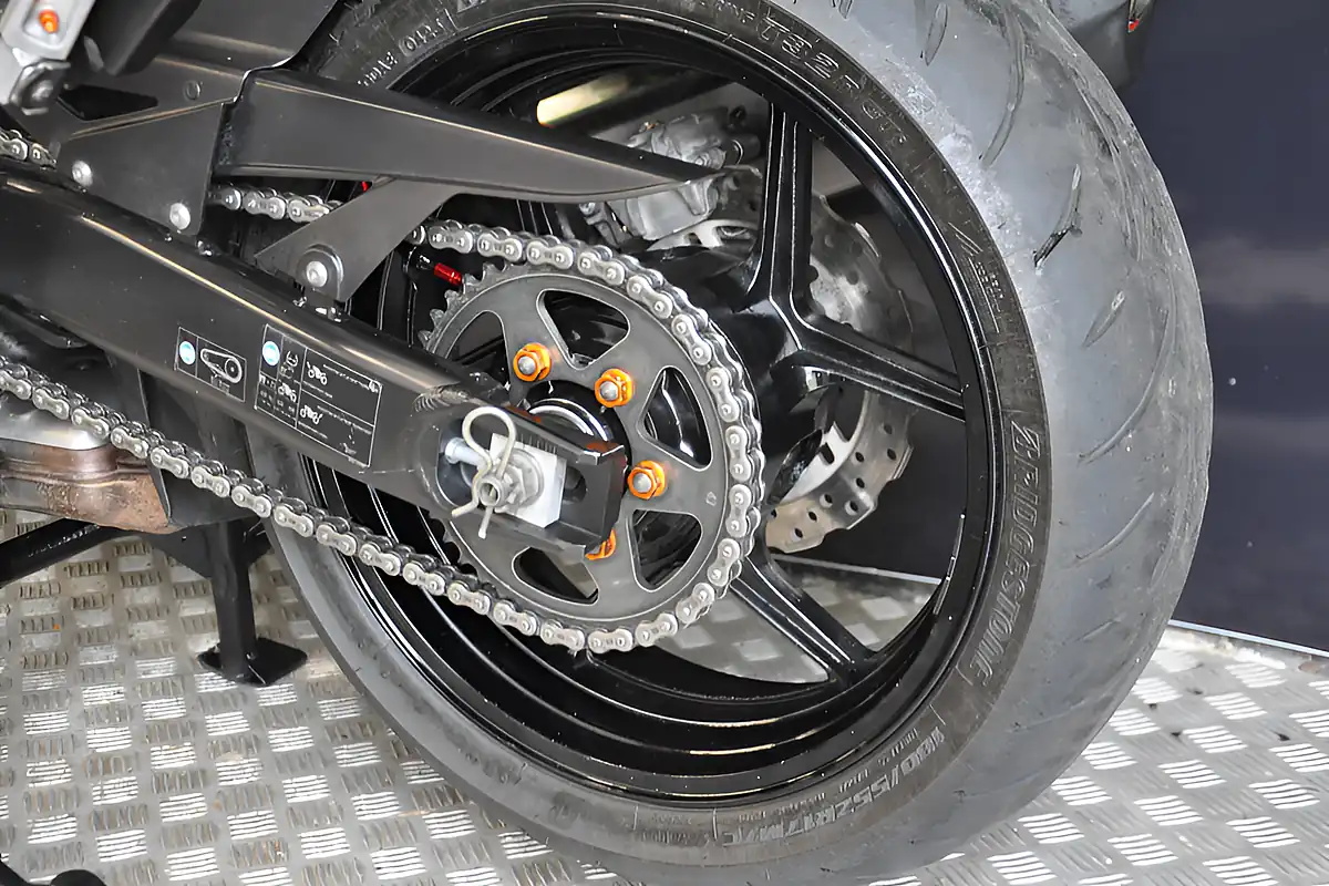 Used 2015 Kawasaki Versys 1000 Orange - Interior and Exterior details 6