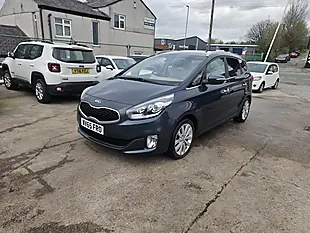 Used 2015 Kia Carens 3 Blue - Interior and Exterior details 3