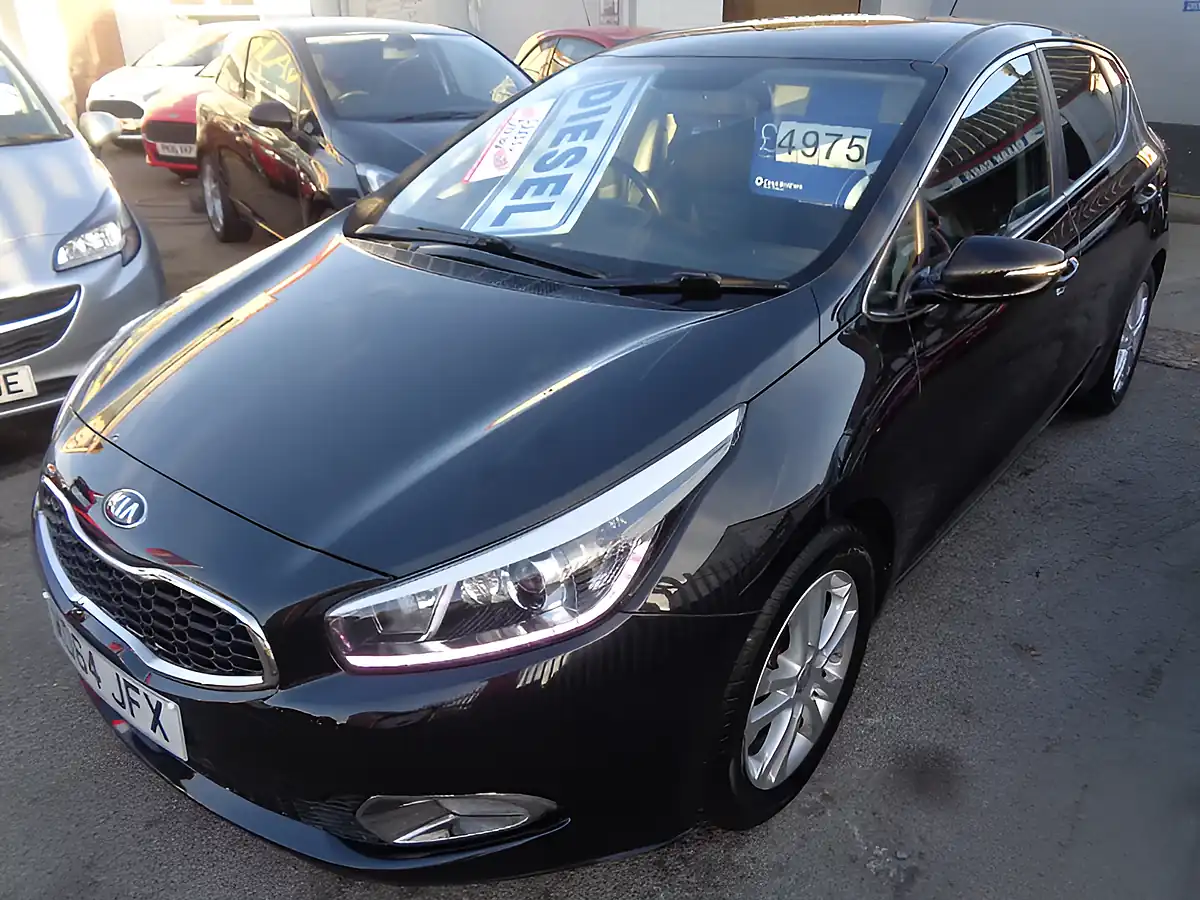 Used 2015 Kia Ceed Ecodynamics 2 Black - Interior and Exterior details 2