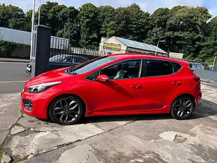 Used 2015 Kia Ceed GT Red - Interior and Exterior details 7