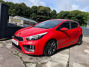 Used 2015 Kia Ceed GT Red - Interior and Exterior details 8