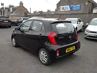 Used 2015 Kia Picanto 1 Black - Interior and Exterior details 2