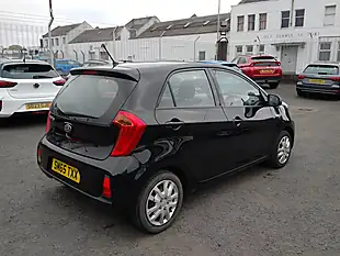 Used 2015 Kia Picanto 1 Black - Interior and Exterior details 3