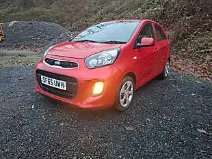 Used 2015 Kia Picanto 1 Red - Interior and Exterior details 10
