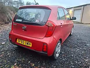 Used 2015 Kia Picanto 1 Red - Interior and Exterior details 5