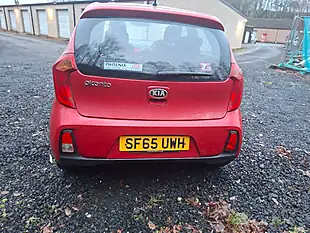 Used 2015 Kia Picanto 1 Red - Interior and Exterior details 6