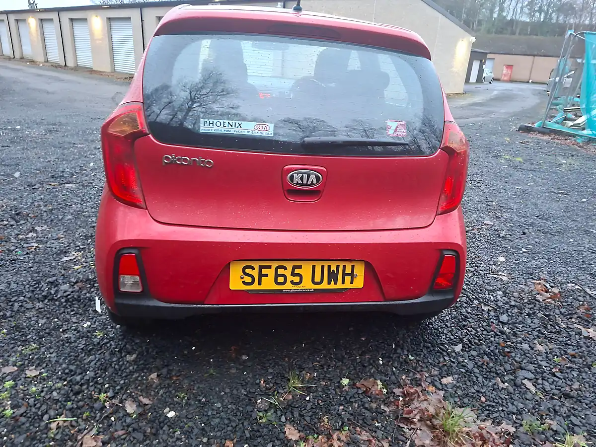 Used 2015 Kia Picanto 1 Red - Interior and Exterior details 6