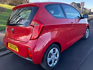 Used 2015 Kia Picanto 1 Red - Interior and Exterior details 3