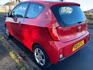 Used 2015 Kia Picanto 1 Red - Interior and Exterior details 7