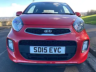 Used 2015 Kia Picanto 1 Red - Interior and Exterior details 8