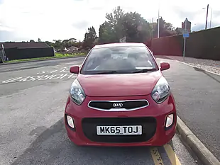 Used 2015 Kia Picanto 1 Red - Interior and Exterior details 2