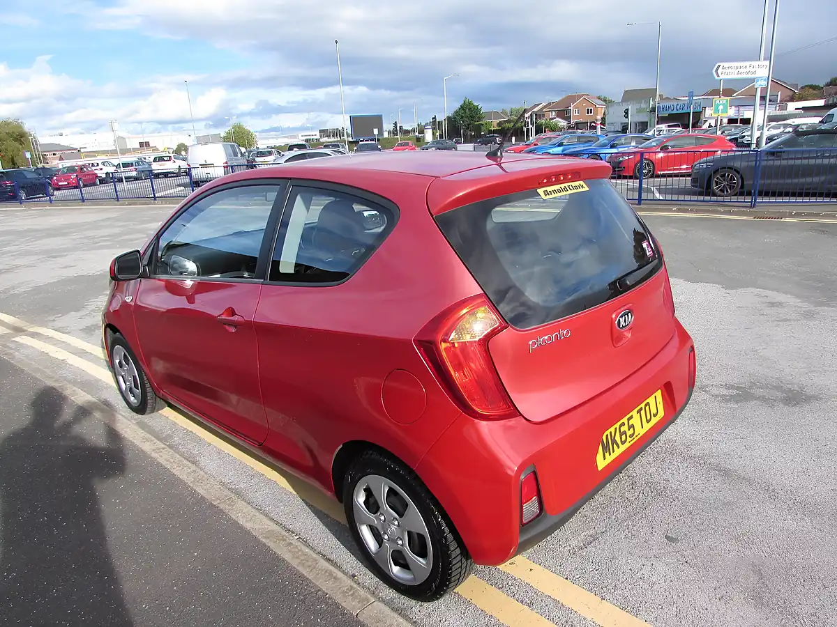 Used 2015 Kia Picanto 1 Red - Interior and Exterior details 5