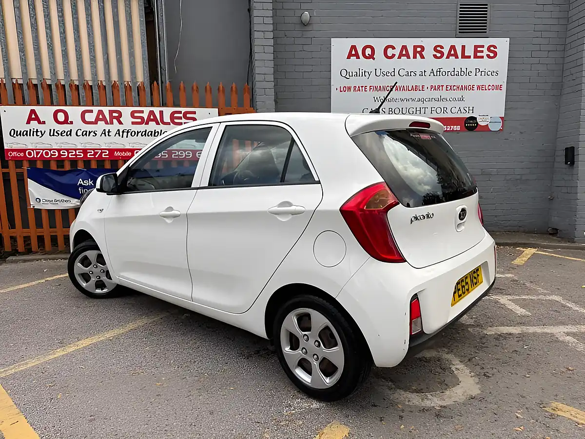 Used 2015 Kia Picanto 1 White - Interior and Exterior details 5