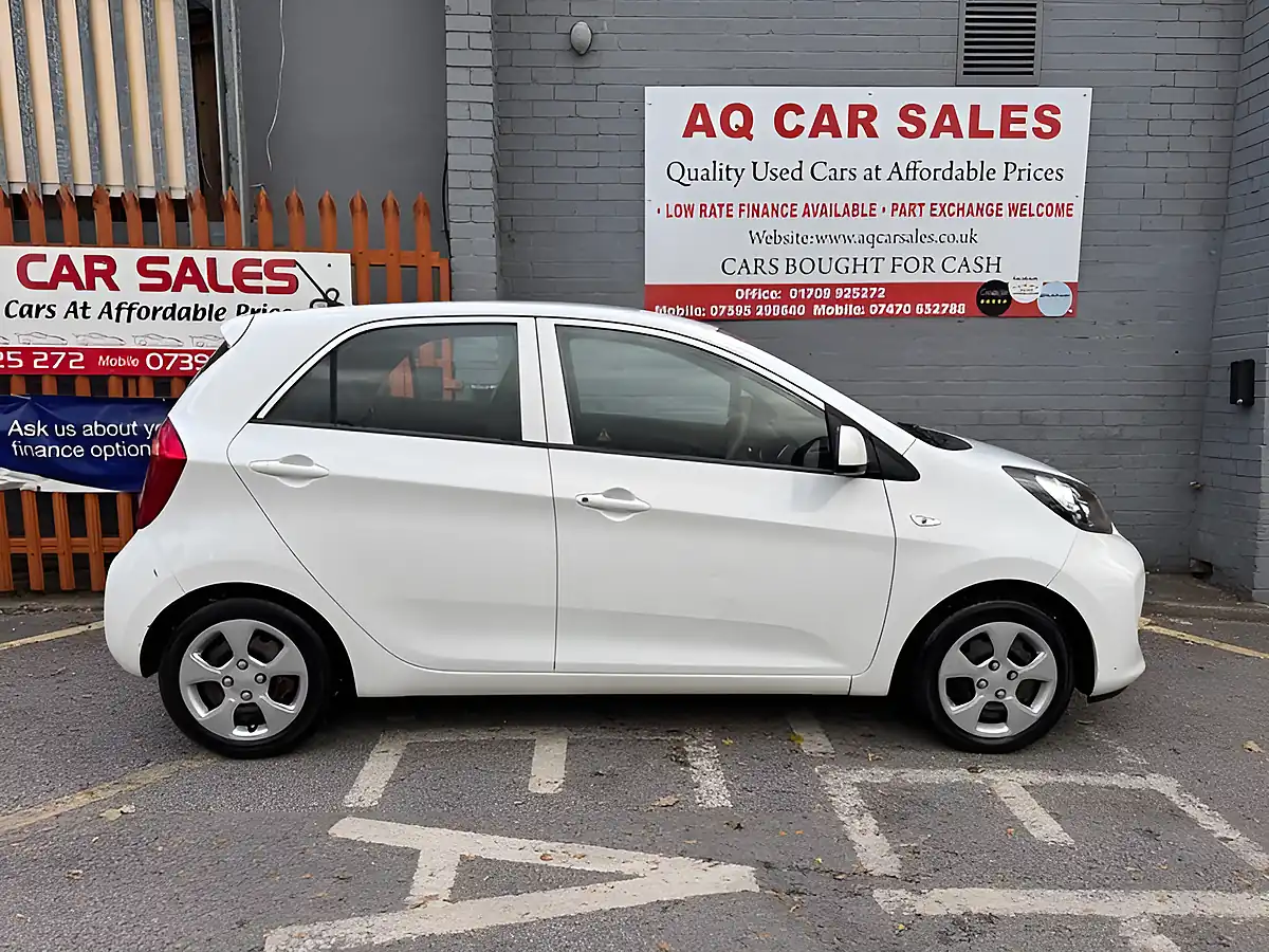 Used 2015 Kia Picanto 1 White - Interior and Exterior details 8