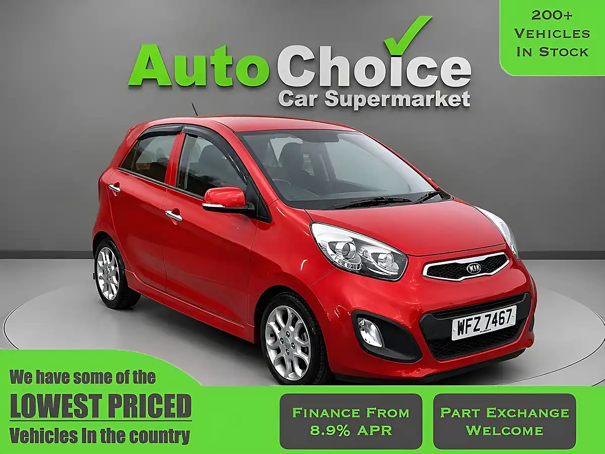 Used 2015 Kia Picanto 3 Red - Front View