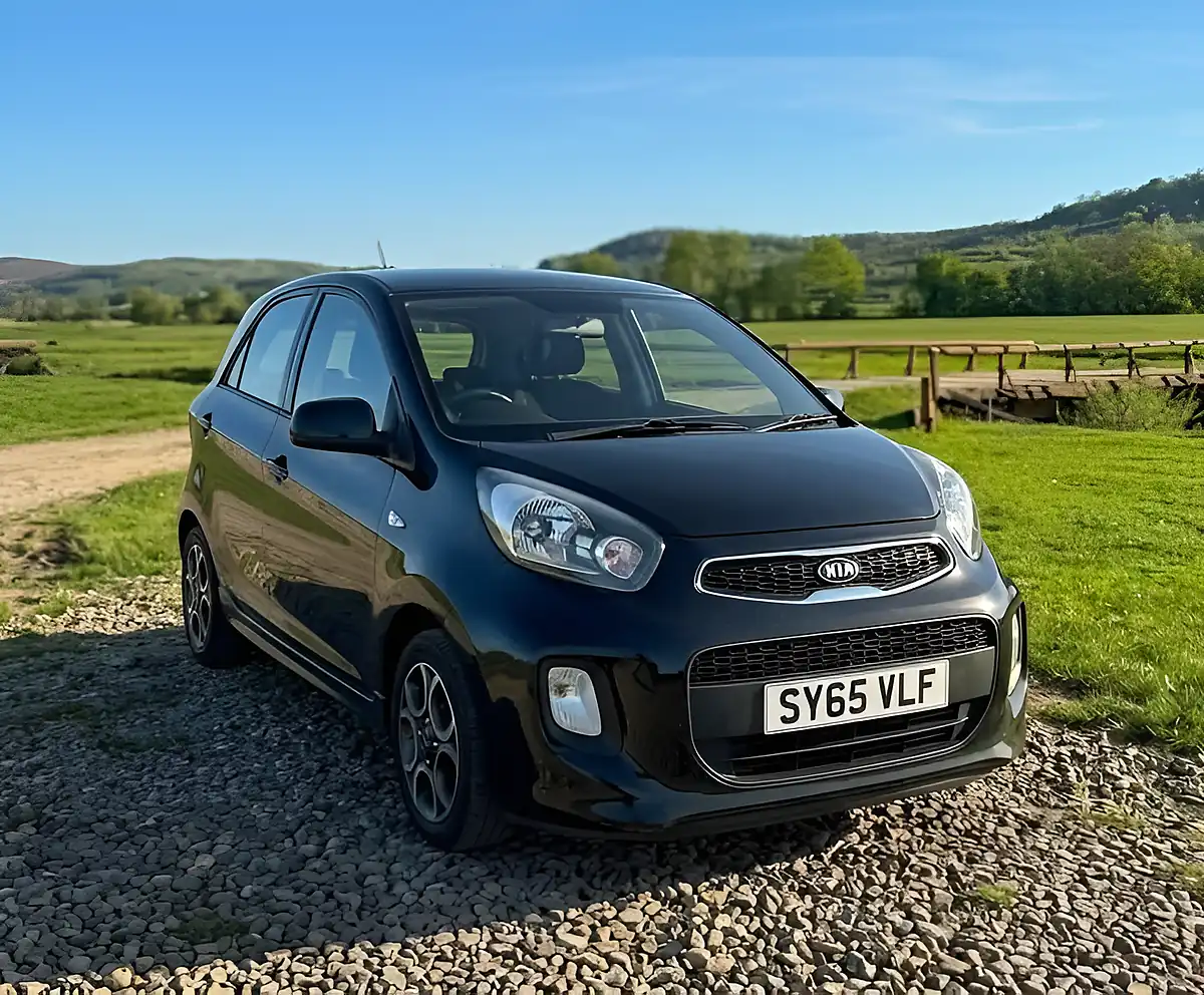 Used 2015 Kia Picanto SR7 Black - Front View
