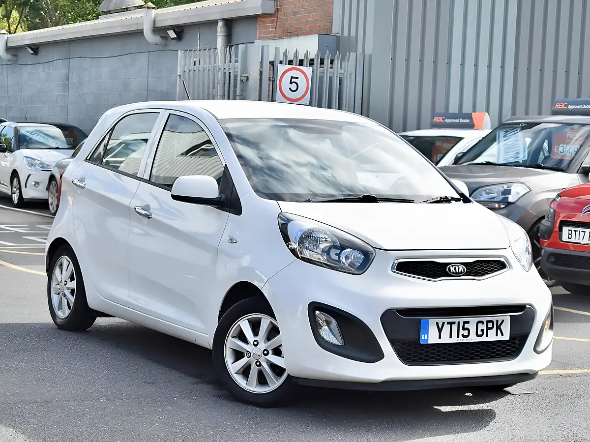 Used 2015 Kia Picanto VR7 White - Interior and Exterior details 16