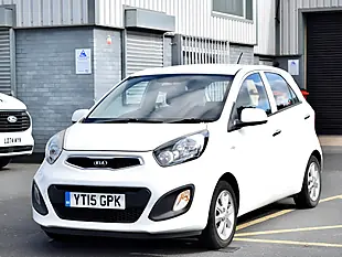 Used 2015 Kia Picanto VR7 White - Interior and Exterior details 3