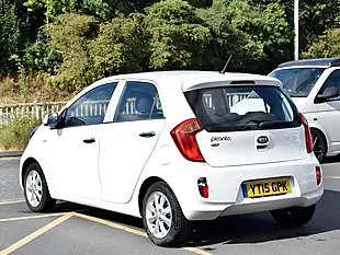 Used 2015 Kia Picanto VR7 White - Interior and Exterior details 5