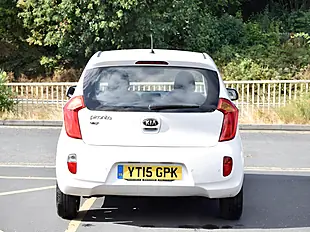 Used 2015 Kia Picanto VR7 White - Interior and Exterior details 6