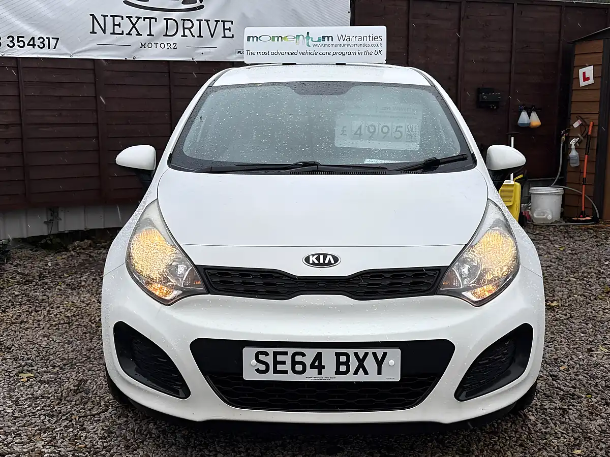 Used 2015 Kia Rio 1 White - Interior and Exterior details 4