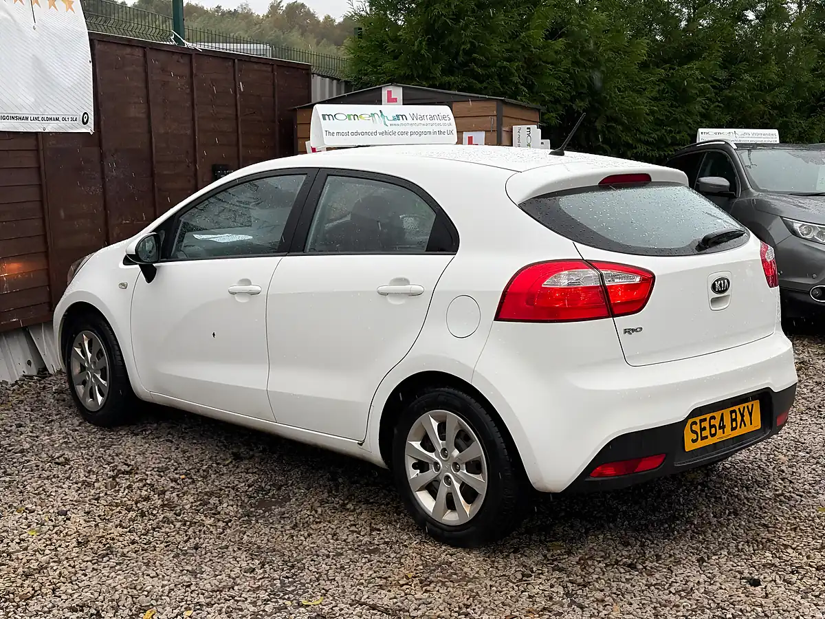 Used 2015 Kia Rio 1 White - Interior and Exterior details 5