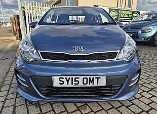 Used 2015 Kia Rio 2 Blue - Interior and Exterior details 3