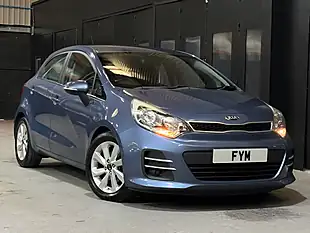 Used 2015 Kia Rio 2 Blue - Interior and Exterior details 3