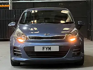 Used 2015 Kia Rio 2 Blue - Interior and Exterior details 7