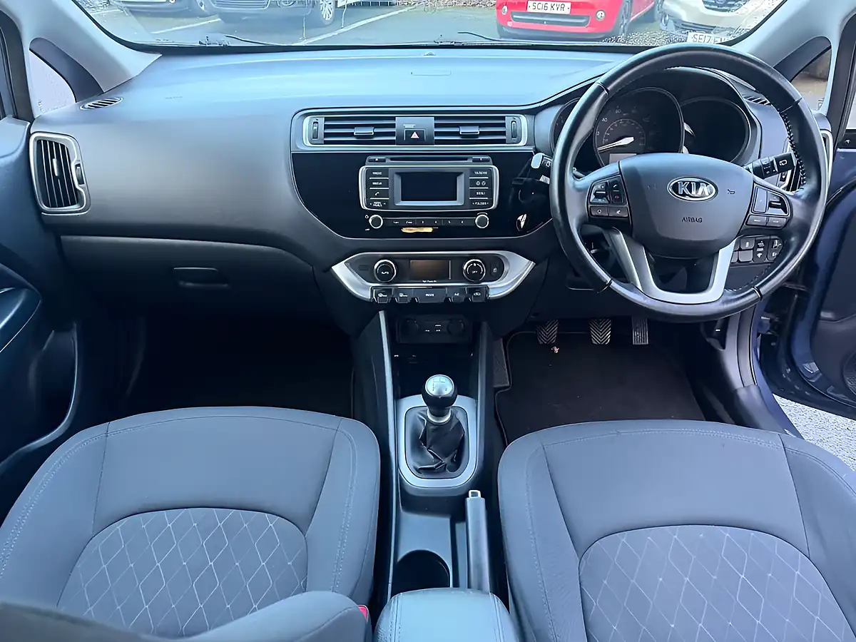 Used 2015 Kia Rio 2 Blue - Interior and Exterior details 13